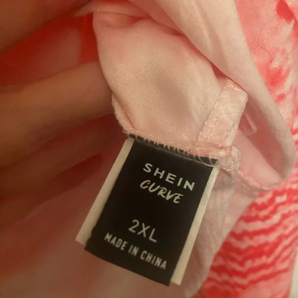 Tie Dye V Neck Long Sleeve Cropped Top - Picture 4 of 7